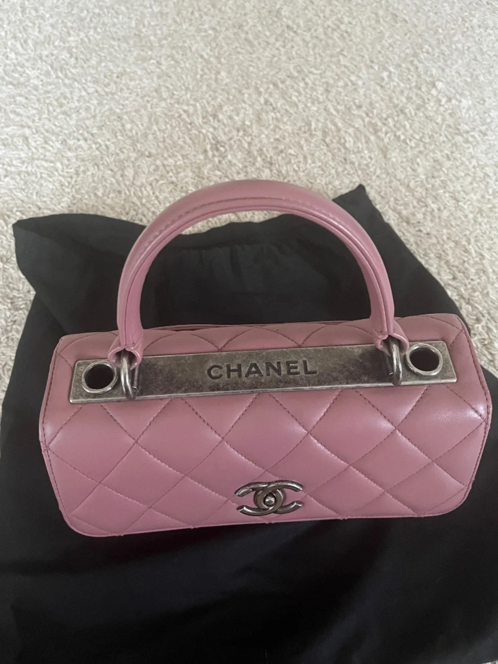 Chanel Quilted Trendy (Pink)
